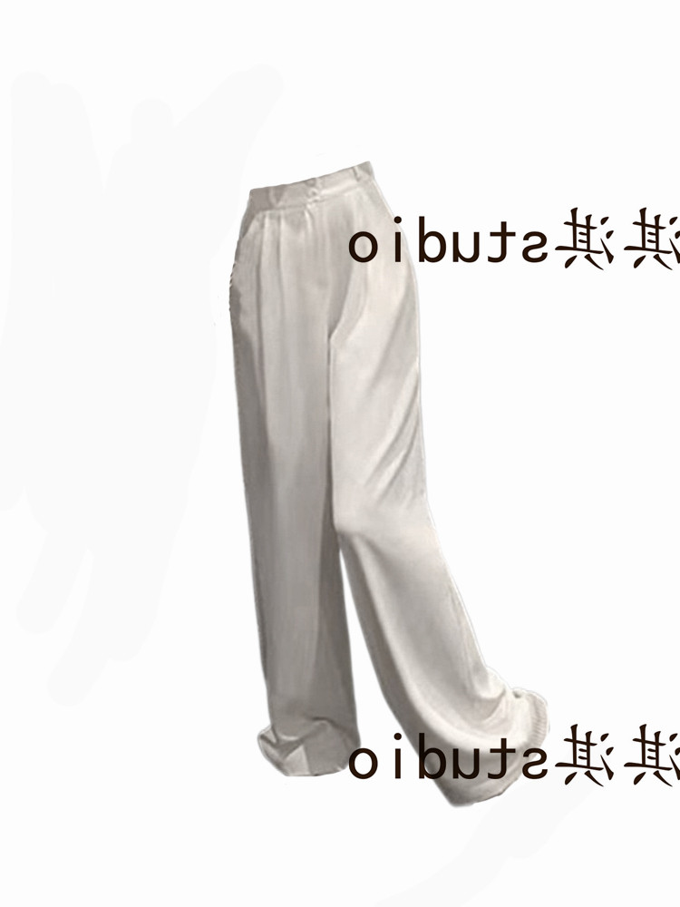 秋冬气质镂空露肩衬衫高腰阔腿裤子两件套法式温柔减龄时尚套装女