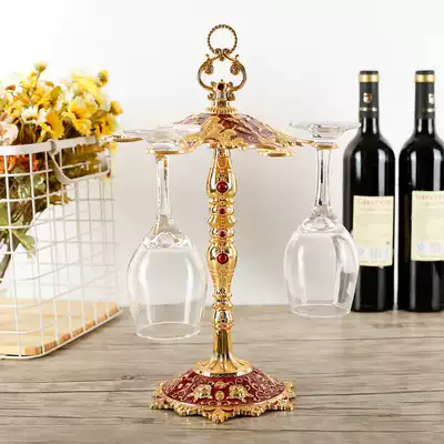 Red wine glass rack upside down wine set Household creative personality set Modern simple European style Russian