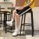 Ngụy trang quần short nam và nữ mùa hè rộng rãi quần yếm quốc gia thương hiệu hip hop xu hướng đường phố châu Âu và Mỹ 5 điểm năm quần quần sọt nam
