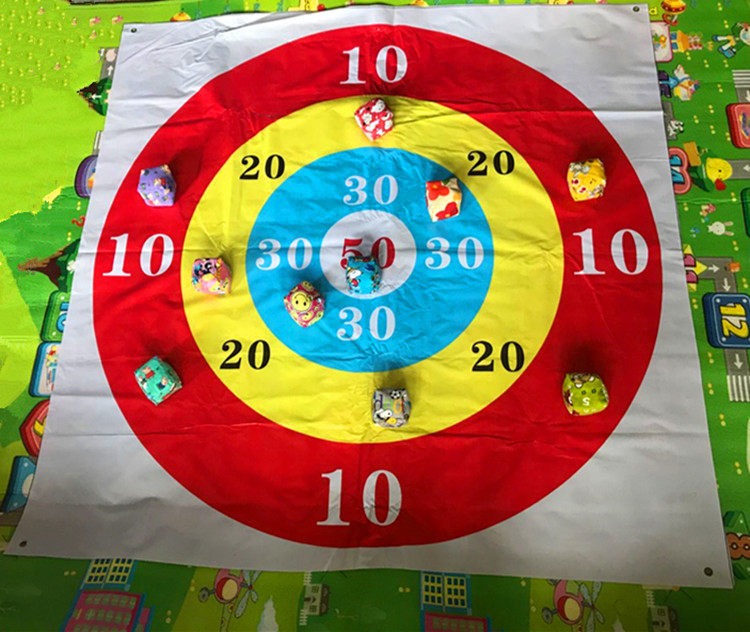 School sandbag throwing target throwing plate Children's outdoor company expansion training equipment Parent-child sports games