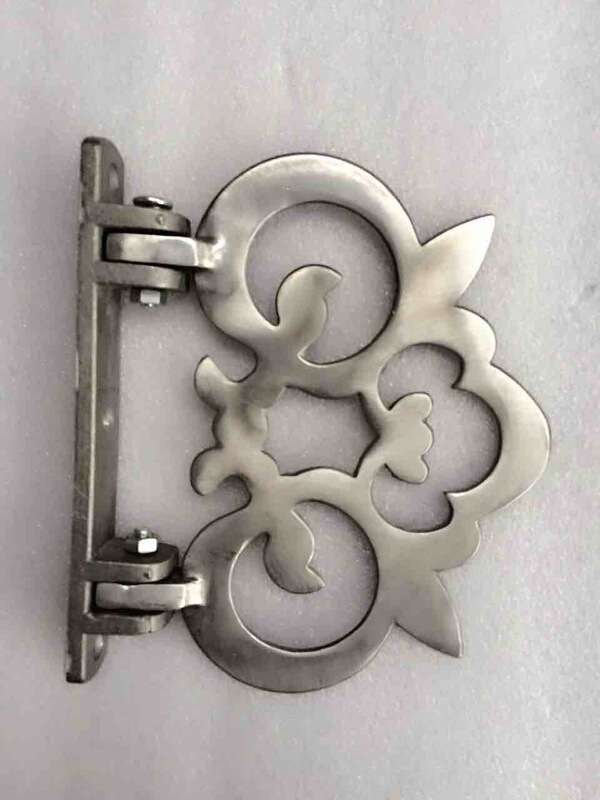 Plaque Hooks, Solid Wood Signboard Hooks, Door Sign Hooks, Heavy-Duty Hooks, Aluminum Alloy Movable Metal Sturdy Hooks