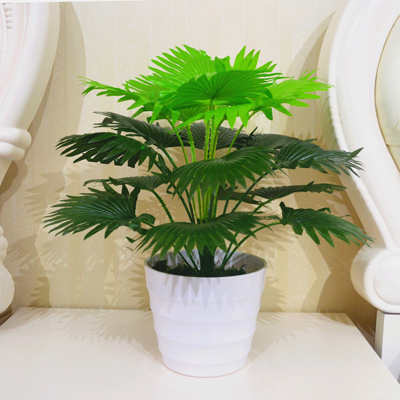 Simulated plant Botana sunflower tree pot fake green plant floral decoration plastic fake pot scene