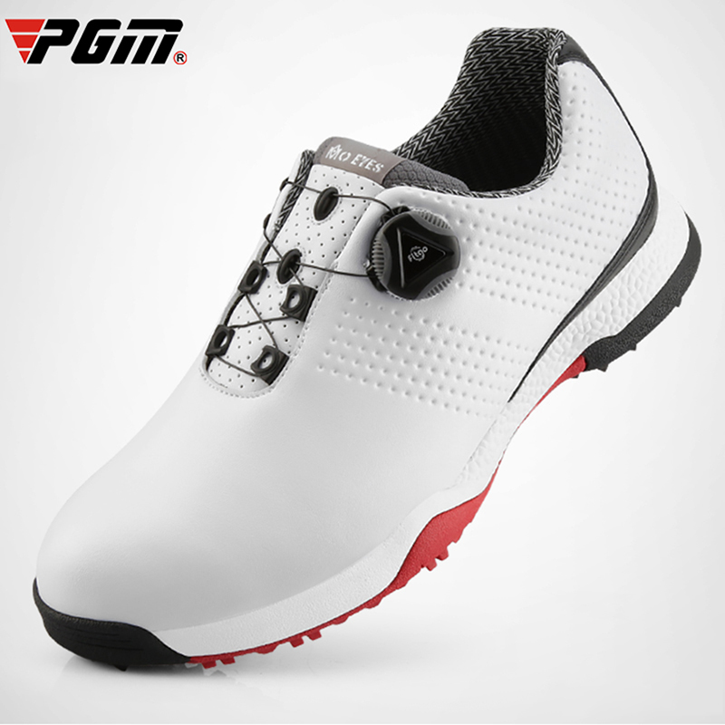 Golf shoes swivel buttons Super Super Waterproof Light Men Golf Shoes Soft Business Casual Sneakers