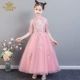 Trang phục trẻ em trang phục piano nữ công chúa váy cô gái catwalk trình diễn váy cưới hoa cô gái váy dạ hội nữ mùa đông