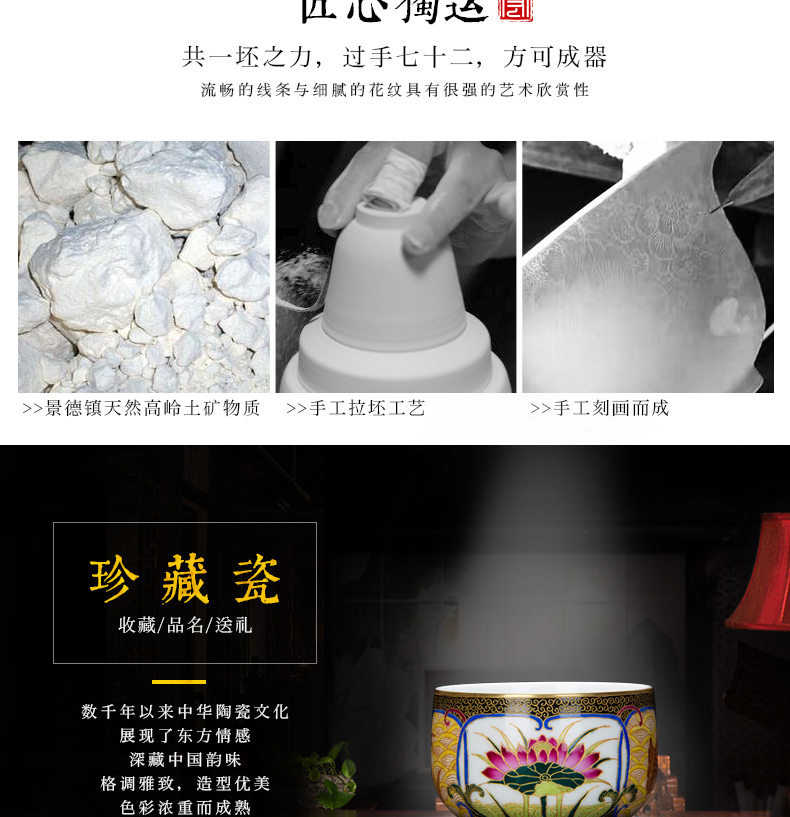 Jingdezhen pure manual to use wire inlay enamel see colour ceramic Chinese kung fu tea master cup sample tea cup meditation cup