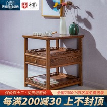 Mahogany furniture chicken wing Wood small coffee table living room tea table side several sofa coffee table corner several antique Chinese household