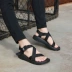 Giày sandal nam xu hướng thanh niên mang giày đế xuồng mang giày nam chống trượt thoáng khí hè 2018 phong cách mới giày cao cổ nam Sandal