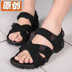 Giày nam nam sandal đế dày Rome ngoài trời sandal da mùa hè Giày đi biển mùa hè phiên bản Hàn Quốc của xu hướng dép Việt Nam giay the thao nam Sandal