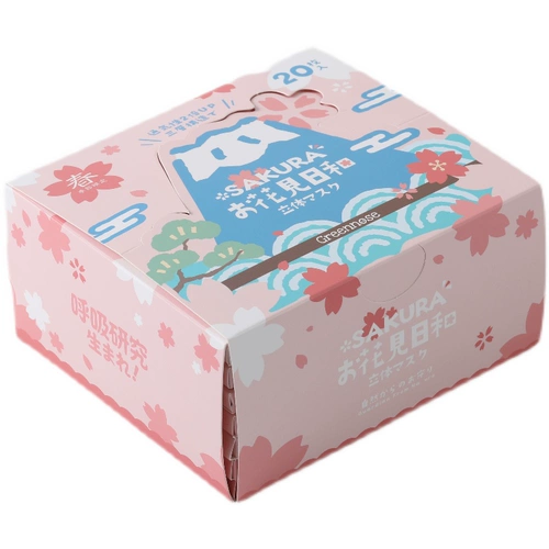 Детская трехмерная дышащая медицинская маска для раннего возраста, 0-3 лет, 3D