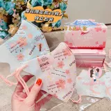 Детская трехмерная дышащая медицинская маска для раннего возраста, 0-3 лет, 3D