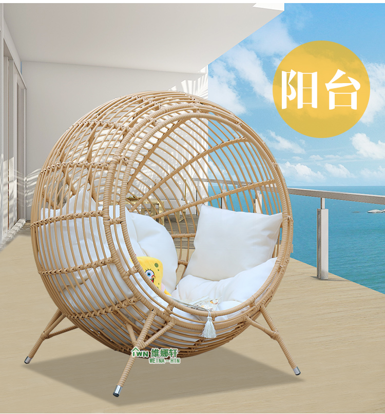 Trẻ em của đạo cụ chụp treo blue bird nest ghế ngoài trời nội thất sân vườn mây sàn chim của tổ ghế đu ghế