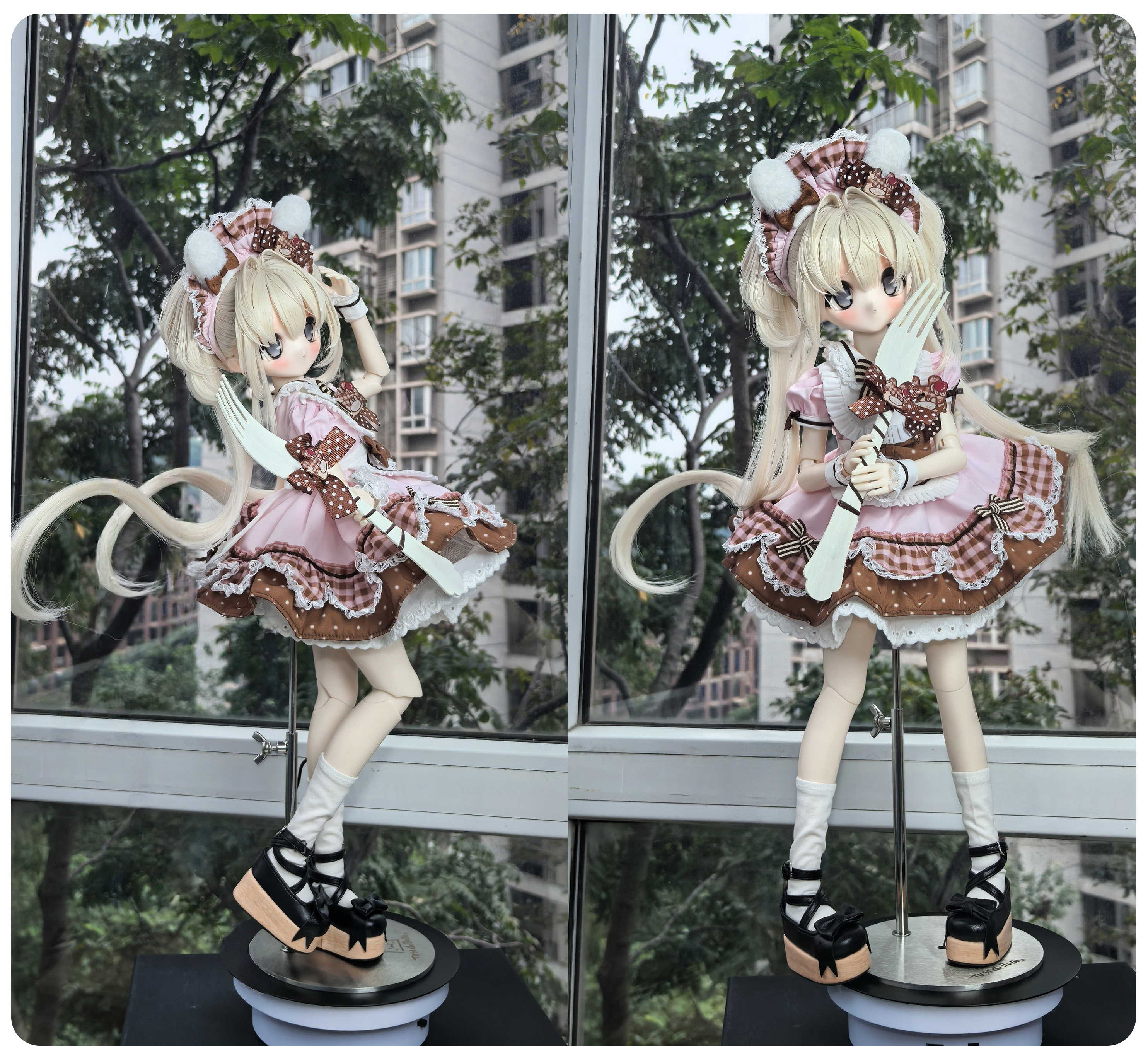 Одежда для кукол BJD bjd娃衣 样衣打版中azone/小布blythe/ob24/光魇特六【甜心兔宴】 Azone/blythe/ob24