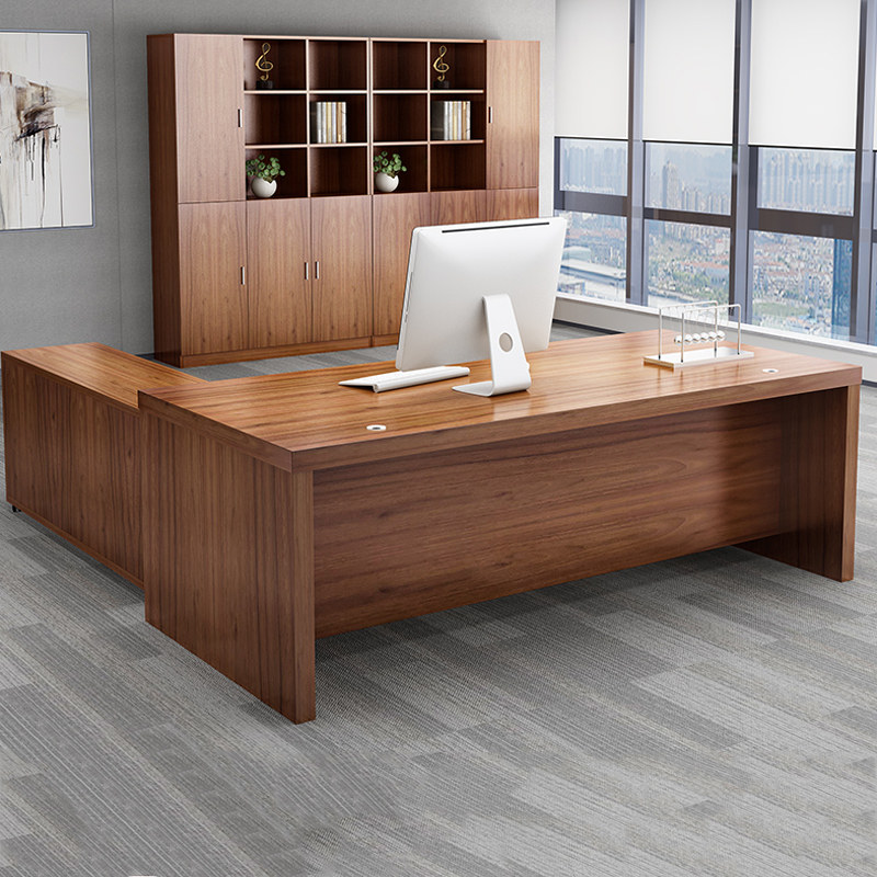 Boss Desk Desk Brief Modern Grand Bandae President Table Manager Table Office Furniture Head Chairs Combination