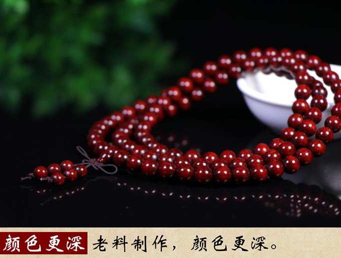 Chính hãng Ấn Độ Full Venus Tờ rơi Hoa hồng Vòng đeo tay 2.0 Hạt mật độ cao Vòng đeo tay nam Xe treo Nữ Vòng tay nữ Trang sức thạch anh tóc đen