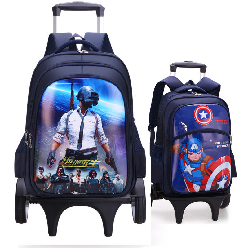 Boys and pupils schoolbags for 1-3-5 grade. Quiet climbing stairs for boys aged 6-12