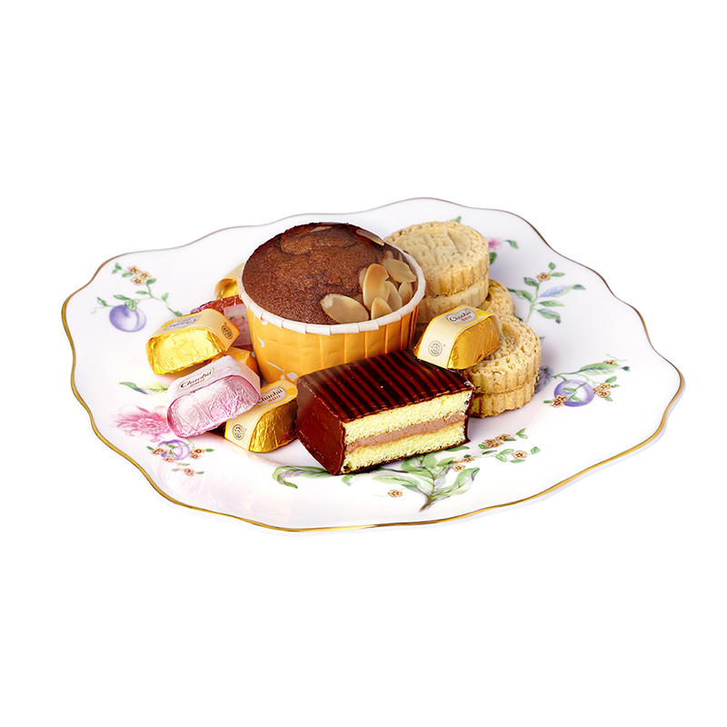 Wedgwood Sweet name name Plum Sweet berry, 20.5 cm ipads porcelain snack plate/fruit tray