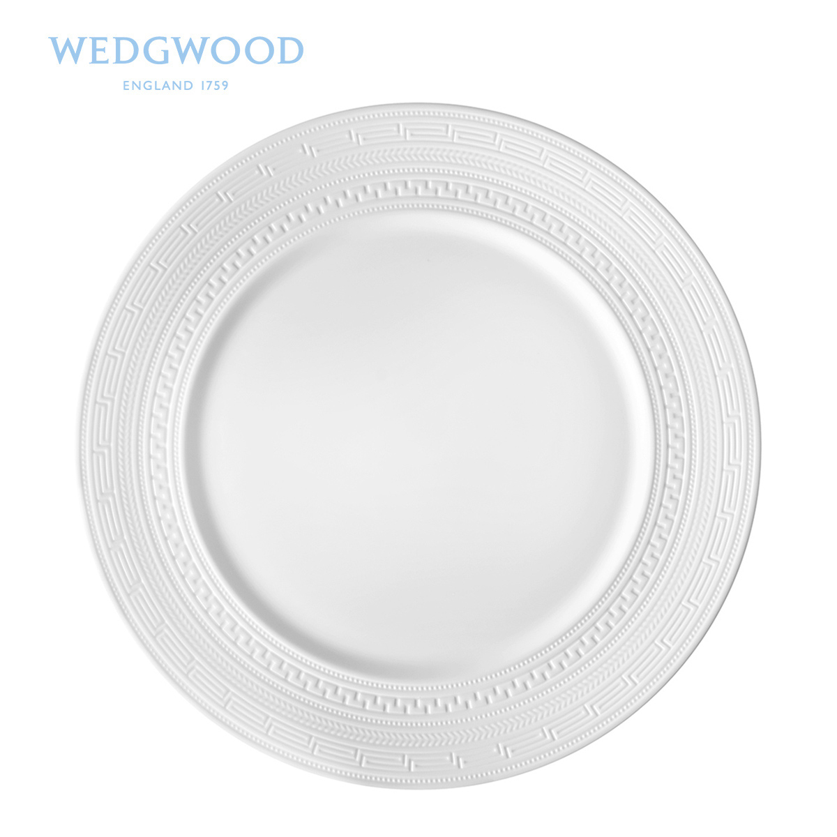 British Wedgwood waterford Wedgwood Intaglio anaglyph banquet dinner lining plate of 30 cm ipads porcelain plates