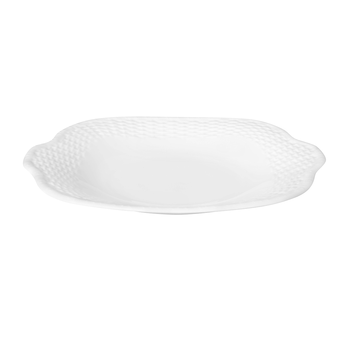 British Wedgwood basket series ipads porcelain of bread plate pure color, big fruit tray/snack plate