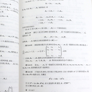 正版 高等代数考研 高频真题分类精解300例 陈现平 张彬 研究生考试复习 教学参考书 考研 大学教材考研数学 高等数学 大学考试