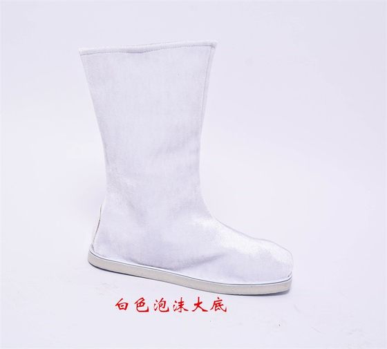 Boys Hanfu boots children's costume cloth boots drama shoes black cloth shoes stage performance ancient men's boots ancient style