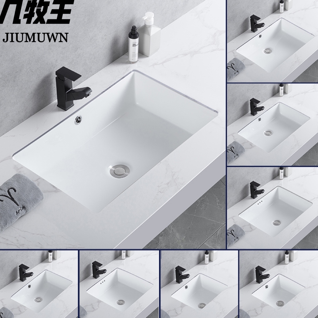 Small size wash face basin with pot-in-pot pot-embedded balcony single sink sink sink