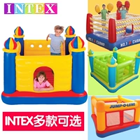 INTEX Батут, надувной замок, игрушка в помещении, детская площадка для прыжков