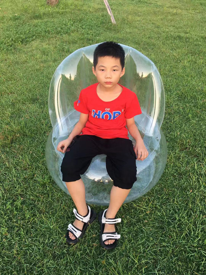 Internet celebrity ins transparent sofa cafe dessert shop homestay fashion minimalist photography inflatable sofa