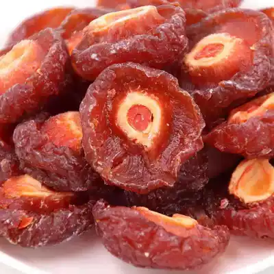 Half prunes 500g*2 bags of plum lover plum candied fruit Dried fruit Preserved Mandarin duck Half plums casual snacks in bulk