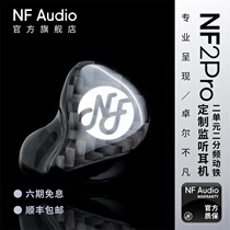 NFAUDIO ningfan NF2Pro multi-action Iron custom earphones lettering handmade stage professional ear return recording