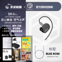 Weak water when sand weak water technology Rose BR6 PRO five-unit moving iron in-ear listening HIFI headset