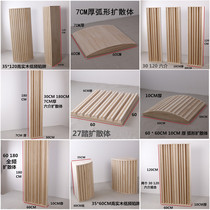 Paulownia log solid wood low frequency trap bass standing wave low frequency trap quadratic remainder diffusion plate diffuser QRD