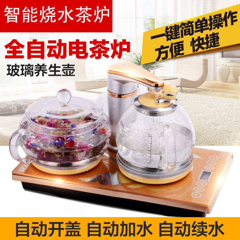 New work F92 glass burning water fully automatic water electric kettle cooking tea electric kettle tea table integrated embedded