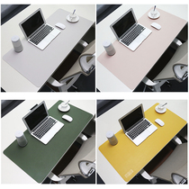 bubm mouse pad Extended extra large gaming computer keyboard pad Razer cherry mouse pad Desk pad Writing desk pad Non-slip student table mouse pad Female office leather pad