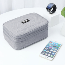  BUBM digital storage bag Mens accessories Electronic products finishing bag large-capacity data cable bag grid computer power supply U disk Mobile phone charging treasure portable bag