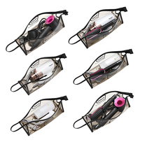  BUBM hair dryer storage bag transparent net red suitable for Dyson HD03 04 hair dryer storage bag dyson curler Xiaomi Panasonic negative ion straight hair comb travel portable protective cover