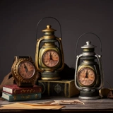 Nordic Honer Creative Desktop Room Retro личные электронные телевизионные шкафы Soft устанавливают маленькие медленные сильные часы
