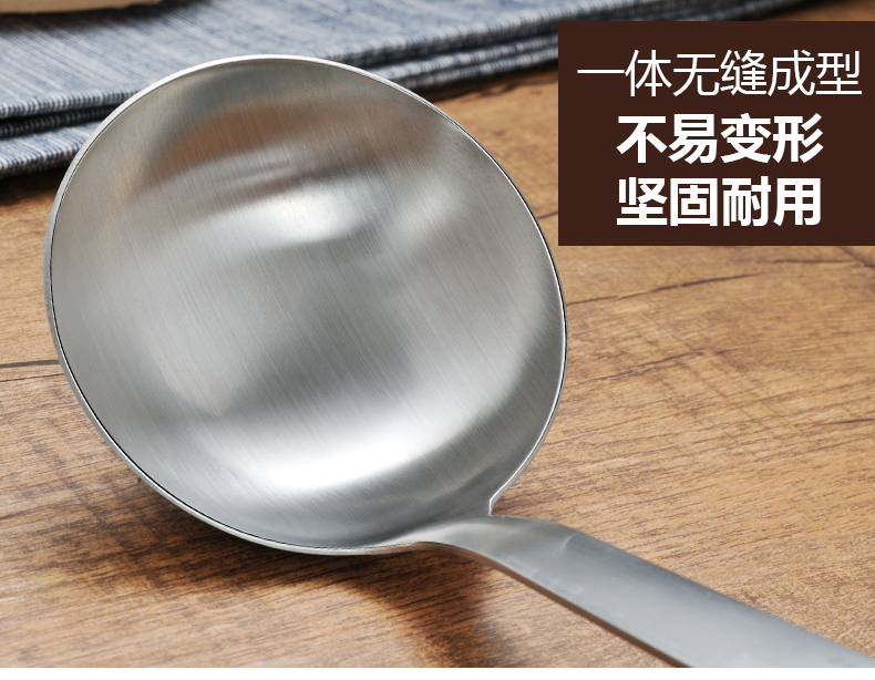 304 thép không gỉ duy nhất thìa nhà nấu ăn xẻng sắt chiên xẻng ba mảnh bếp muỗng muỗng đồ dùng nhà bếp bộ gia dụng nhà bếp