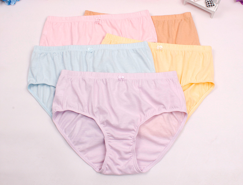 Butterfly Ann Quần Nữ Đồ lót Cotton Kích thước lớn Quần Mẹ Cao Eo Đơn giản Lỏng Thoải mái Mềm Tam Túi Hip quần sịp đẹp