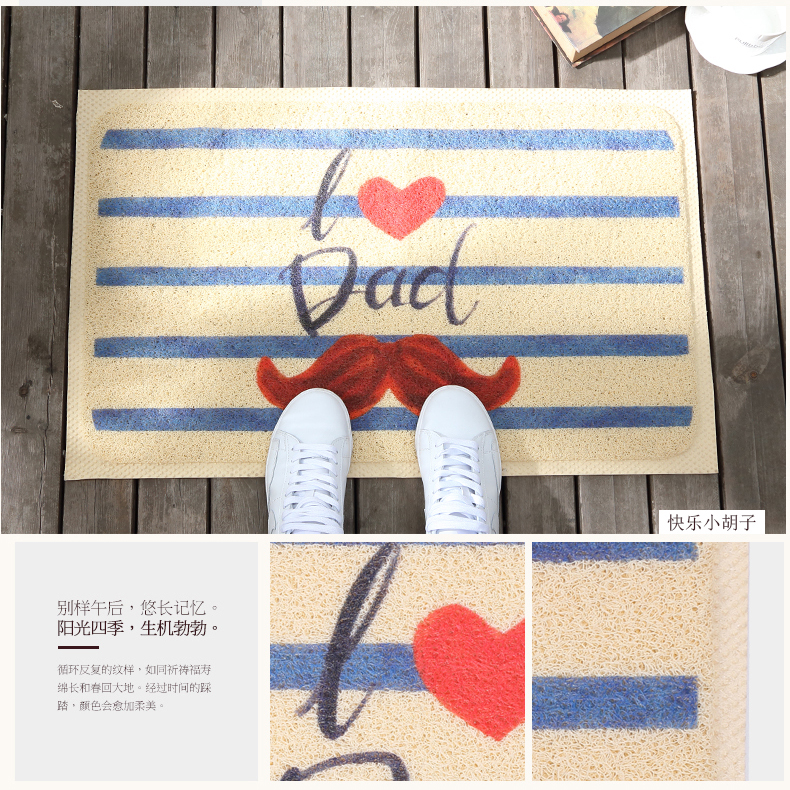 Thảm vòng dây vào cửa thảm sàn cửa mat cửa cánh cửa đất chống trượt thảm phòng tắm thảm nhà bếp thảm cửa - Thảm sàn tấm xốp lót sàn