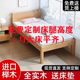 New solid wood children's bed beech wood splicing bed baby widened bed single bed boy girl bedside small bed splicing