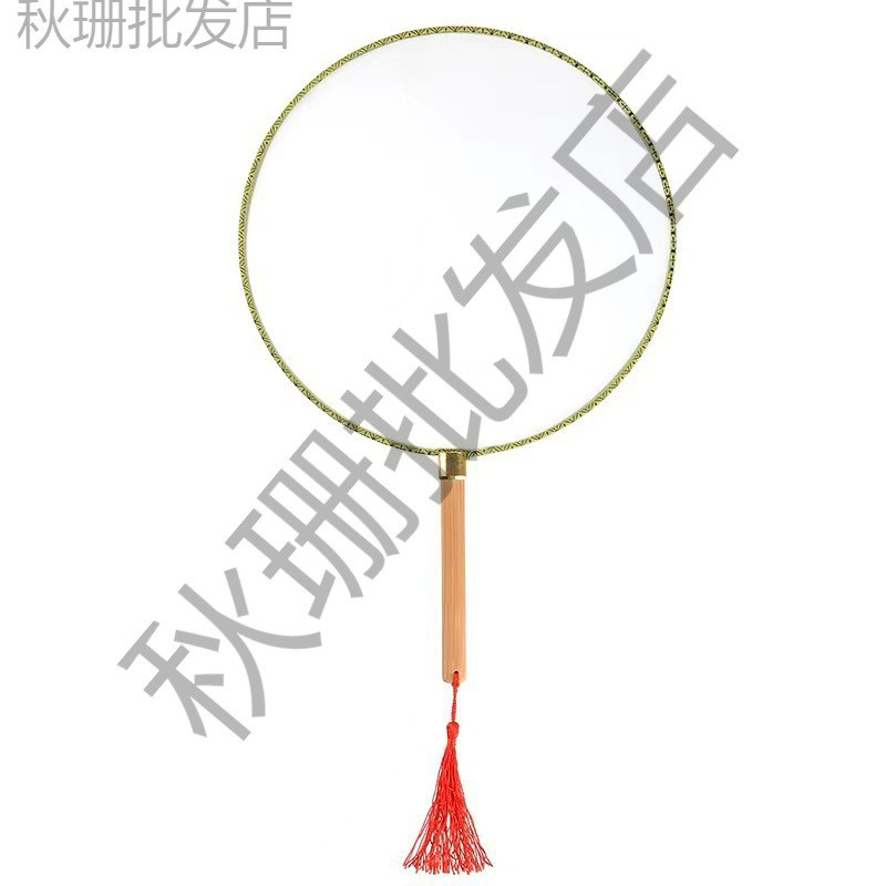 天禧玖月双面团扇DIY喜扇新娘结婚必备?2025热门婚礼秀禾元素解析