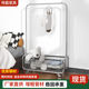 Floor-standing coat rack Home bedroom clothes storage with basket clothes rack dirty clothes basket mobile clothes rack