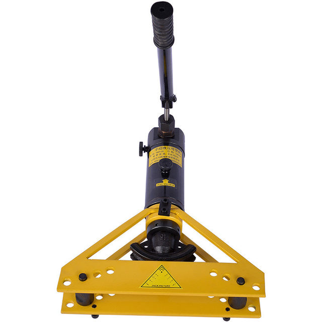 HHW-1A manual hydraulic pipe bending machine, stainless steel small hydraulic pipe bending machine, 1-inch galvanized pipe bending tool