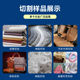 Vibrating knife cutting machine tire velvet pattern identification cutting machine wind shield material KT plate vibrating knife cutting machine
