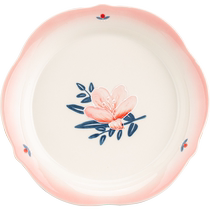 Morden Housewife Mountain Tea Blossom Bowl Dish Cutlery Suit Bowls Dish Home Ceramic Plate Send Giao To Wedding Gift Gift Box