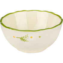 Modern Housewife Underglaze Colored Bowls and Tableware Home 2024 New Ceramic Dish Plate High-Looking Rice Bowl Soup Bowl