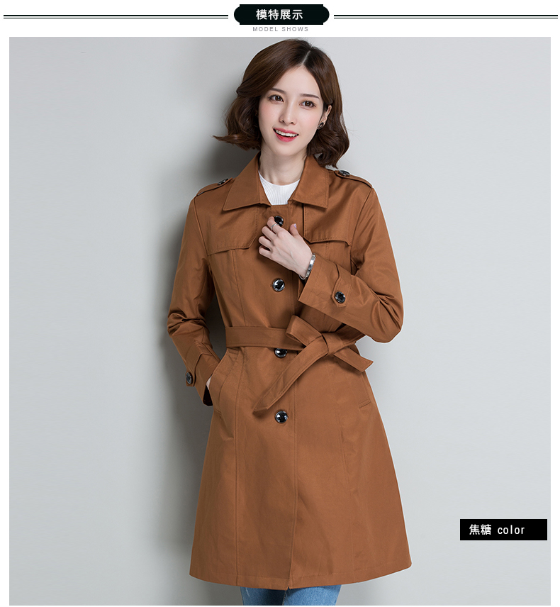 Trench pour femme en Coton en Coton - Ref 3225784 Image 13