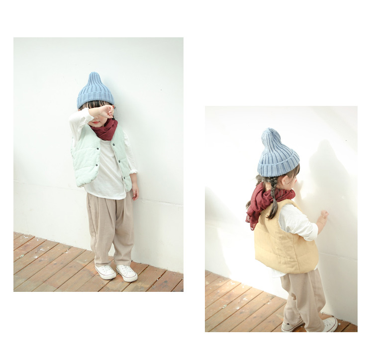 Mùa đông trẻ em vest bé gái mới cotton bé trai và bé gái cộng với nhung dày vest ấm vest áo gile cho bé lịch lãm đáng yêu