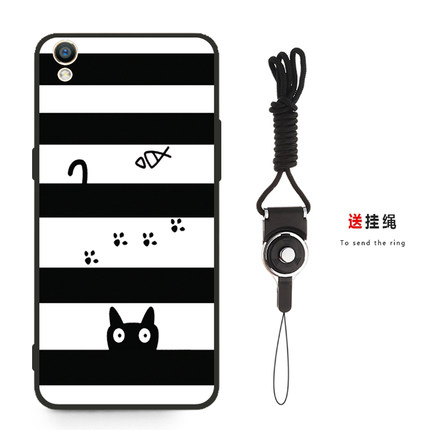 oppor9tm手机壳 女款硅胶全包oppo r9m