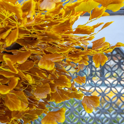 Симуляция гинкго деревьев фальшивые деревья Большой зеленый проект по посадке